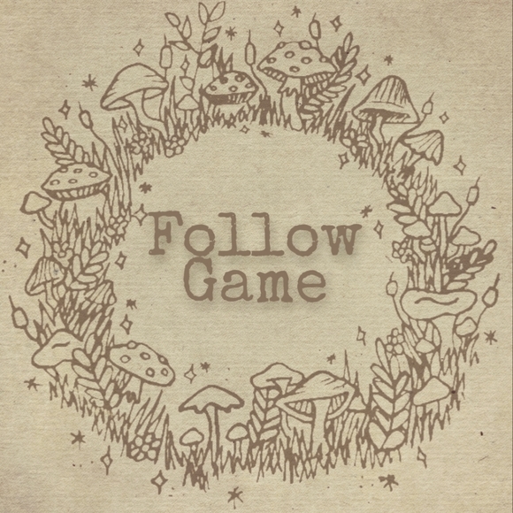 Follow Game Accessories - My First Follow Game! 🕰🐈‍⬛🍄🍂